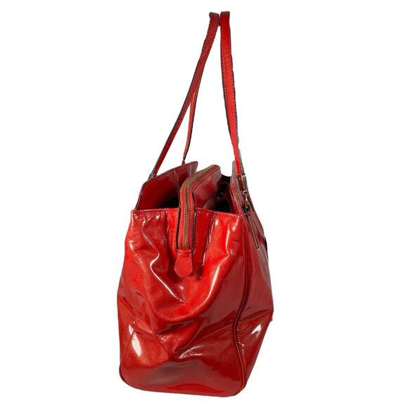 COACH Orange Red Shoulder Bag - Picture 5 of 16